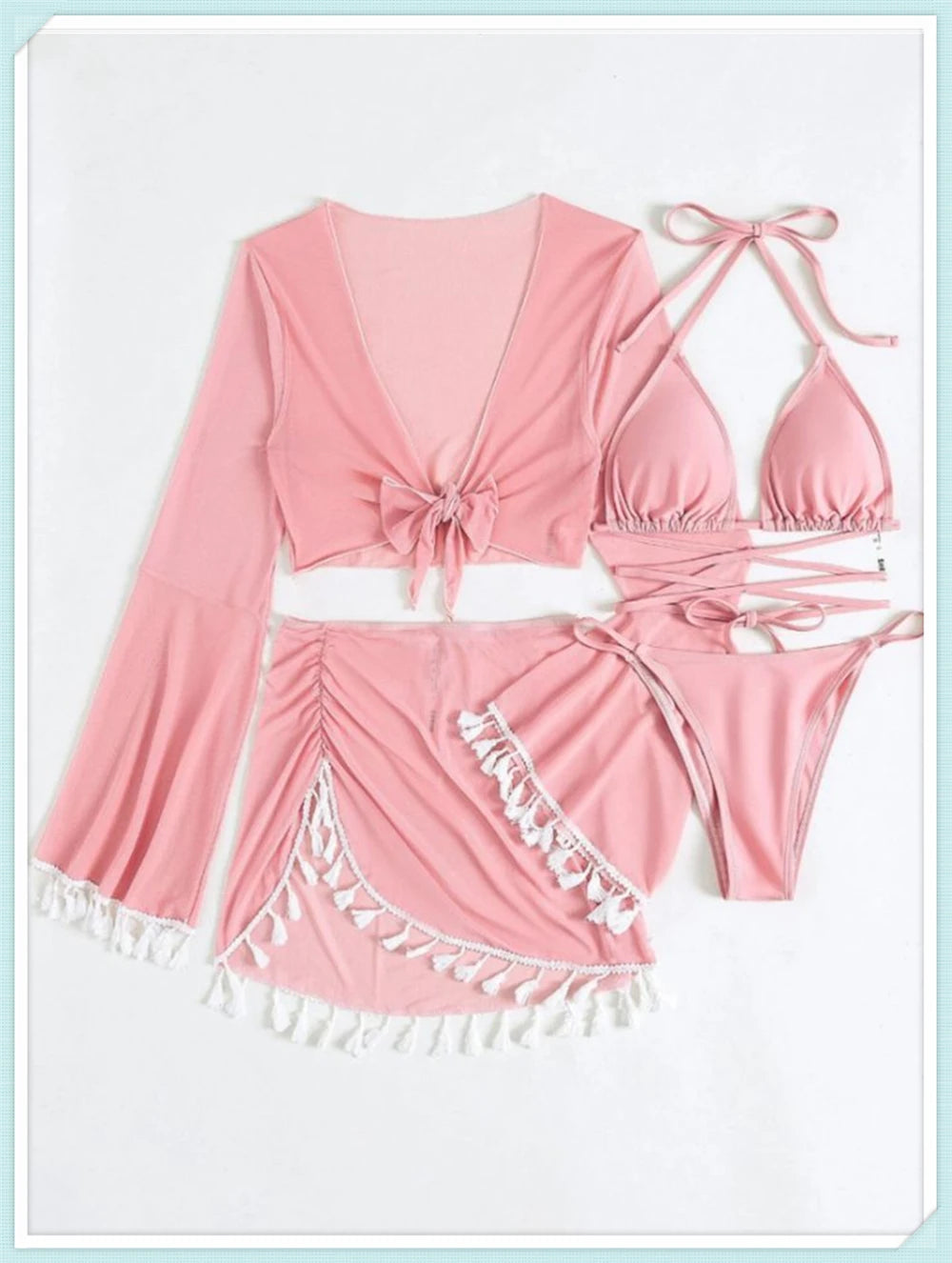 Biquíni Halter Elegance - Vento Maré