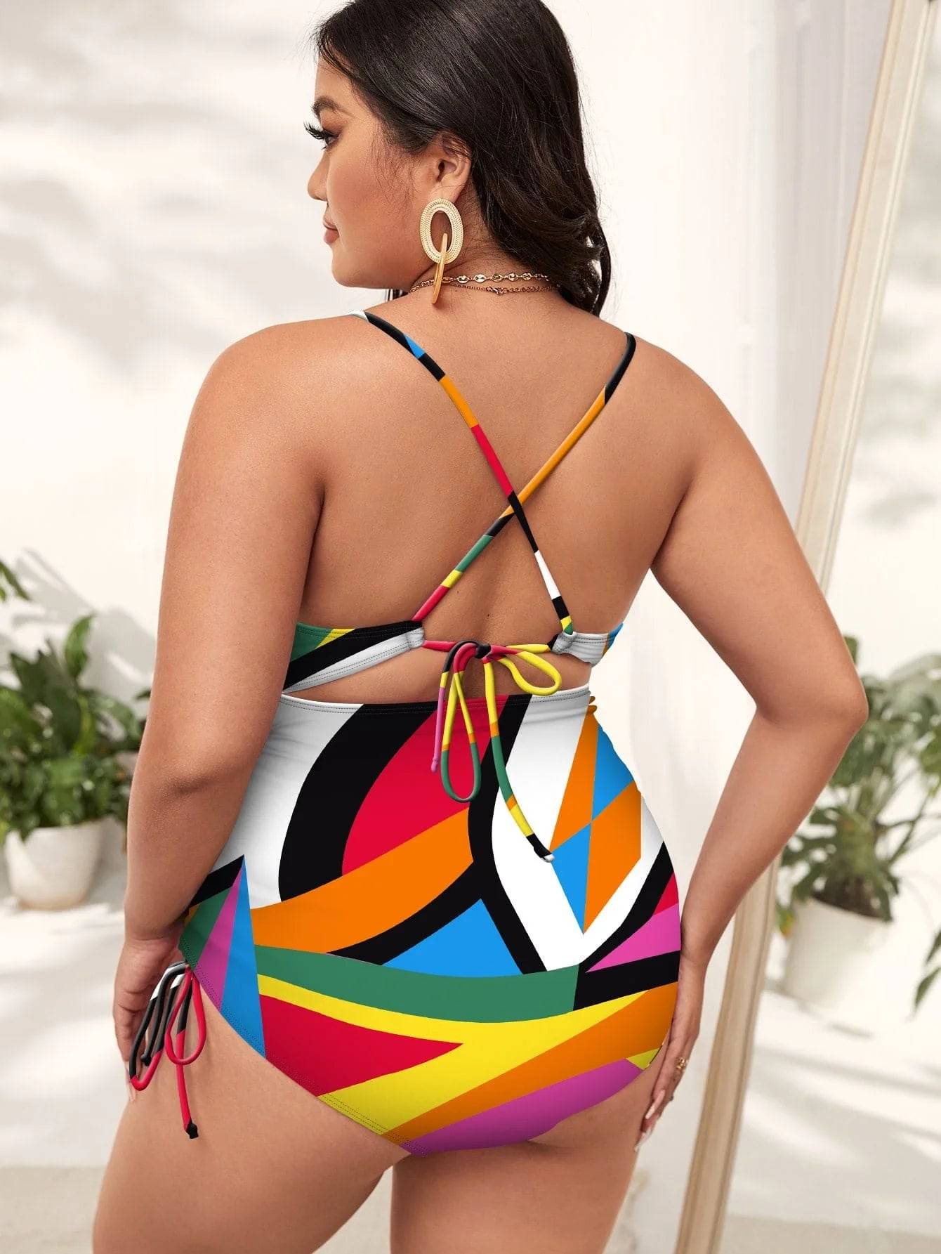 Maiô Plus Size Push-Up - Vento Maré