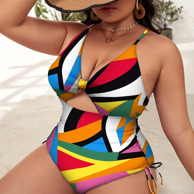 Maiô Plus Size Push-Up - Vento Maré