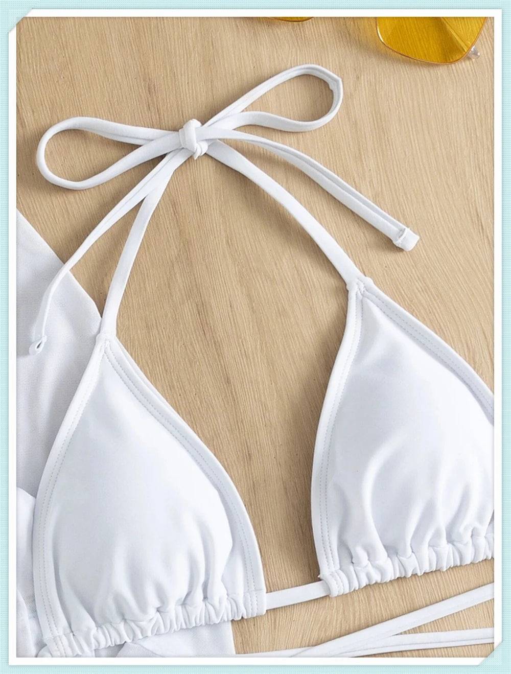 Biquíni Halter Elegance - Vento Maré