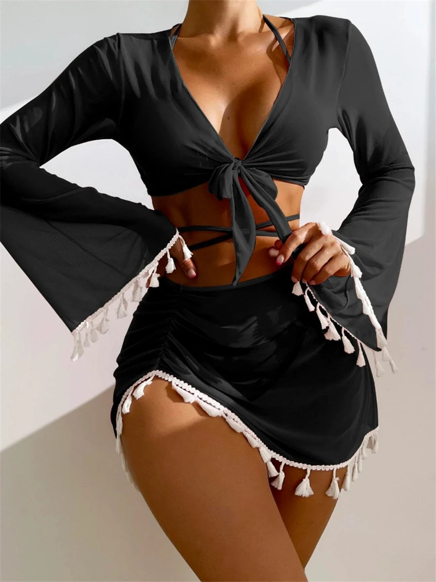 Biquíni Halter Elegance - Vento Maré