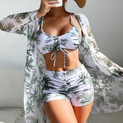 Conjunto Push-Up Cintura Alta com Saída Manga Longa