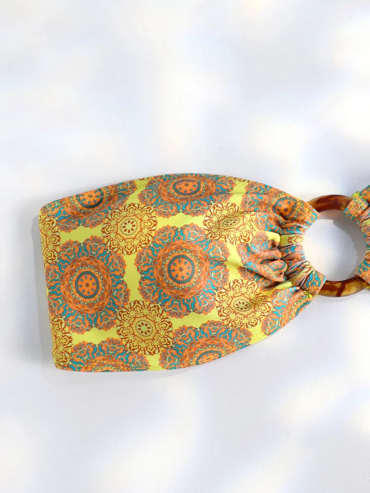 Biquíni Mandala Floral Tomara que Caia - Vento Maré 