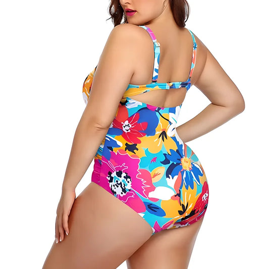 Maiô Plus Size com Detalhe Cut Out - Vento Maré 