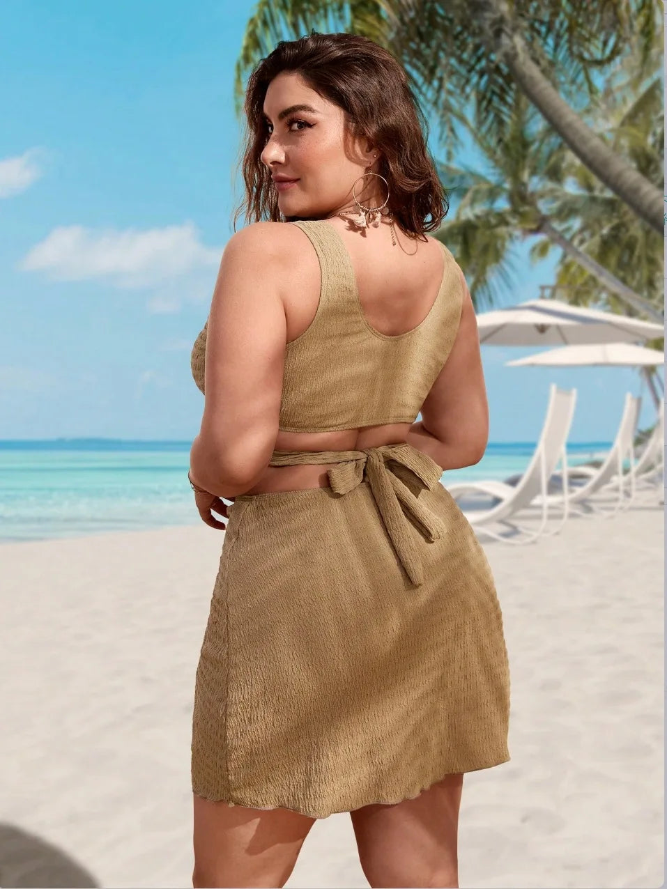 Conjunto Cintura Alta Plus Size - Vento Maré 